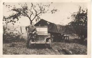 HM Street WWII Jeep Normandy July 1944 Copy